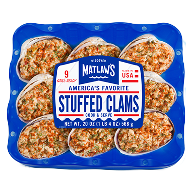 New England Style Stuffed Clams